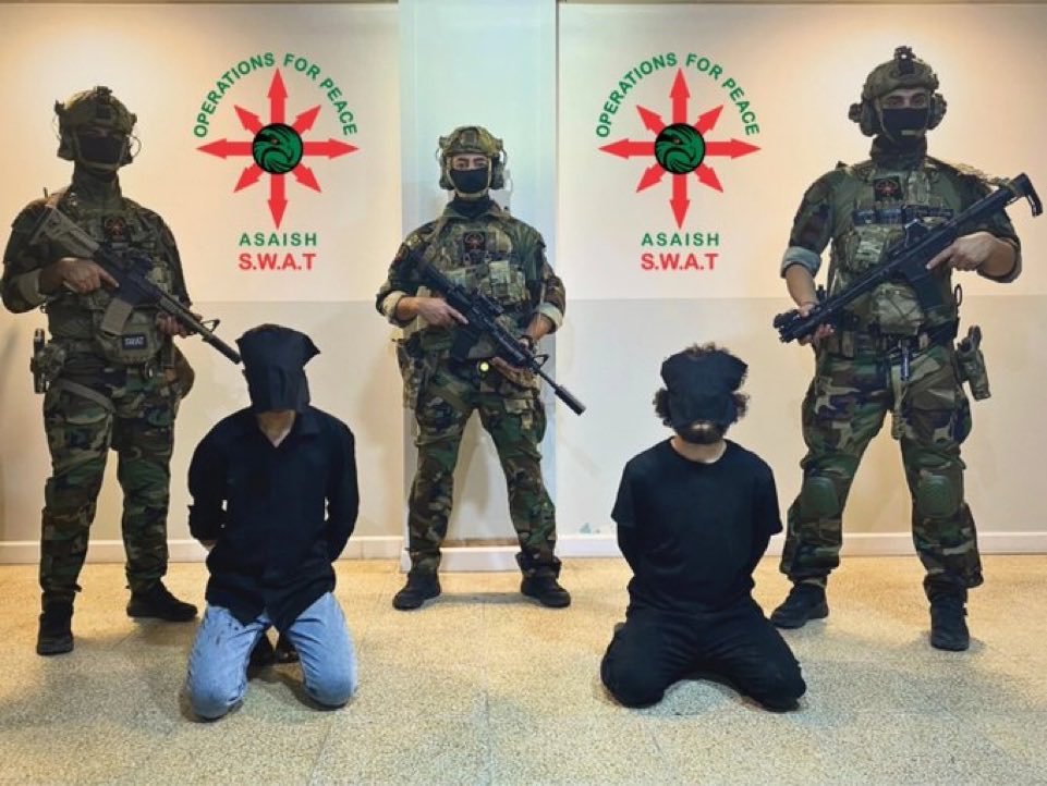 Major Security Operation in Kurdistan: Over 20 ISIS Affiliates Arrested
