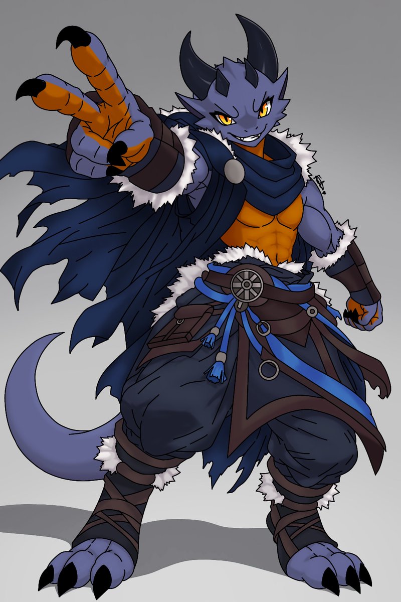AndrewNight1202's tweet photo. New Kobold draw commission 

#CommissionsArt #digitalart #furry #furryart https://t.co/EhqcnKdimG