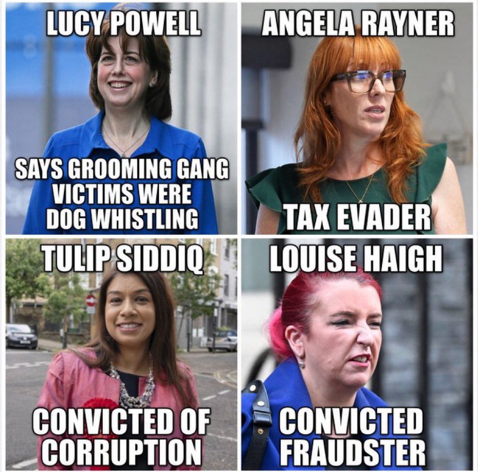 therealpmbo's tweet photo. "We can't stop the boats because of the law"

"We can't deport criminals because of the law"

"We can't stop Reform getting donations because of.......oh wait let's just change the law and apply it retrospectively!"

You don't hate them enough https://t.co/ub9cICQ94q