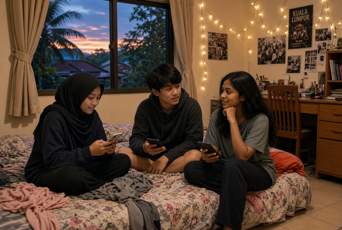 BibieSheila's tweet photo. June 2026 Malaysia restricted under-16s frm keeping accounts on major platforms (TikTok, Meta, YouTube &amp; others) under the Online Safety Act. The debate is the same as elsewhere: protect kids frm algorithms &amp; bullying vs. how teens actually stay in touch wth friends &amp; schoolwork. https://t.co/7lmMQWRpzo