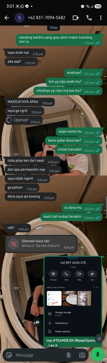 peachyzonee_'s tweet photo. ‼️MALAH MAKIN JADI GES‼️

karna makin ngeselin, spam aja nmr nya ges, pantek malah aku yg dimaki2, bocah dongo☺️ https://t.co/1N1urZP6X5