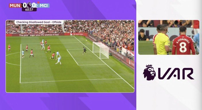 Lemonbryz's tweet photo. 🚨🎙️ Roy Keane on Pro Ref admitting an error of judgment after Manchester City’s victory:

🗣️"Oh, brilliant. So Pro Ref have put out a statement to say they got it wrong? Give them a medal! What use is an apology to Manchester United now? City have got the three points in their back pocket, they’ve driven back down the road, and everyone at Stockley Park is washing their hands clean with a bloody statement on a Monday morning.

It’s absolute garbage. You have six officials on the pitch, state-of-the-art VAR technology, lines, monitors, slow-motion replays, and you still can’t make the right call in a match of this size? Then hours later, when the damage is already done, you issue a soft apology like that makes everything fine. It’s pathetic.

If a player makes a blunder like that, he gets dropped. If a manager makes a mistake, he gets sacked. But these referees can completely ruin a derby, hand three points to the opposition, issue a little statement saying 'sorry, we got it wrong,' and then go referee another game next weekend like nothing happened. It’s a complete joke."