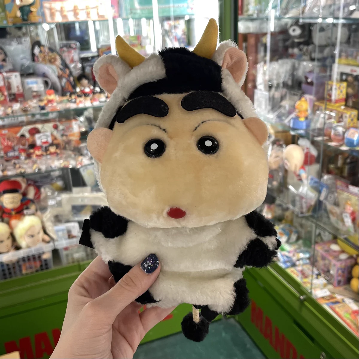 クレヨンしんちゃん　ぬいぐるみ　牛の着ぐるみ　30年前の当時物　レア非売品 館長の弟子@ミクロ館 on X: 