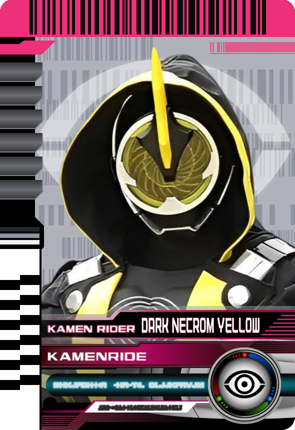 ridercard453145's tweet photo. #仮面ライダーゴースト
#ダークネクロム
#ライダーカード
#オリジナライド　No.827　No.828　No.829　No.830 https://t.co/YUxuuGYIiP