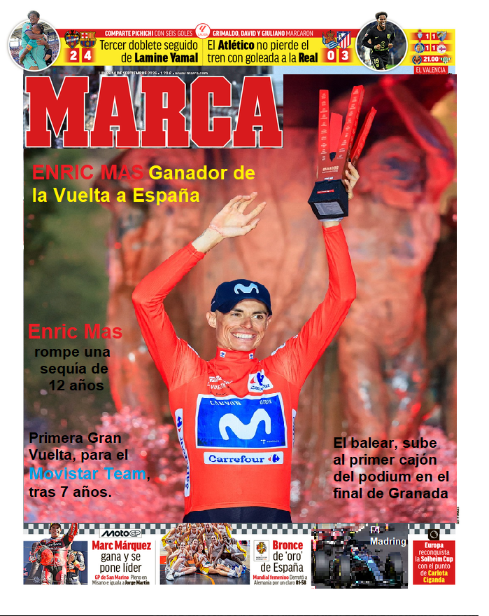 CiclistaDelSofa's tweet photo. @marca era tan difícil, hacer algo así? https://t.co/Ri9CcCwkYt