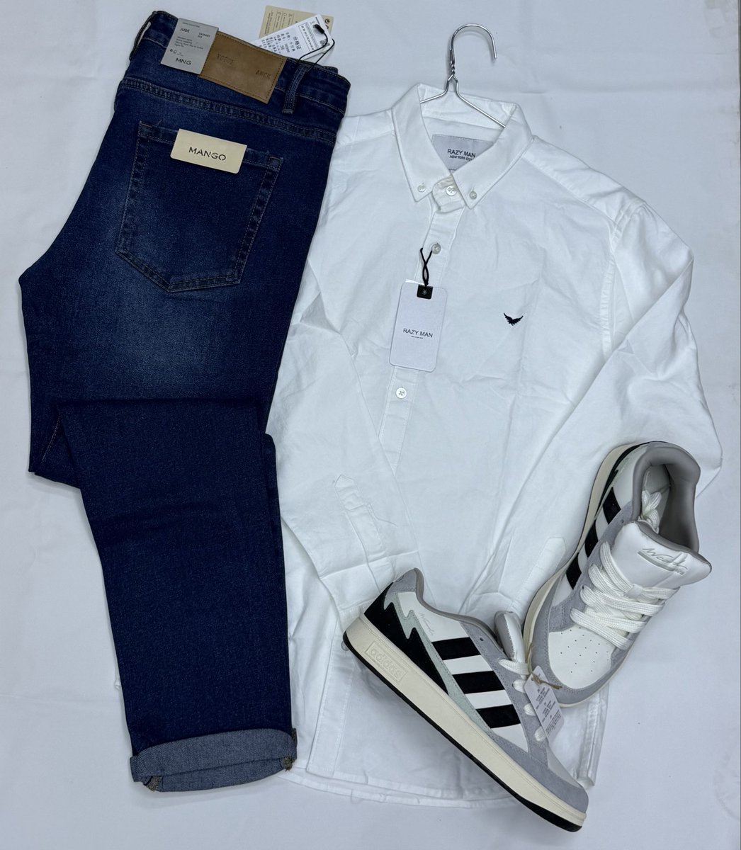 DreamOnlineShop's tweet photo. Hii Monday umevaa nini?😎
.
Hapa unapata Jeans 👖 + shirt +shoe 👟 : kwa 160,000 /=
.
Njoo WhatsApp Chap ☎️ : 0743931620 
.
Njoo Dukani 📌Kariakoo mtaa wa Congo na narung'ombe brotherhood tower sec floor Shop S6.sp https://t.co/0py07Hj7t6