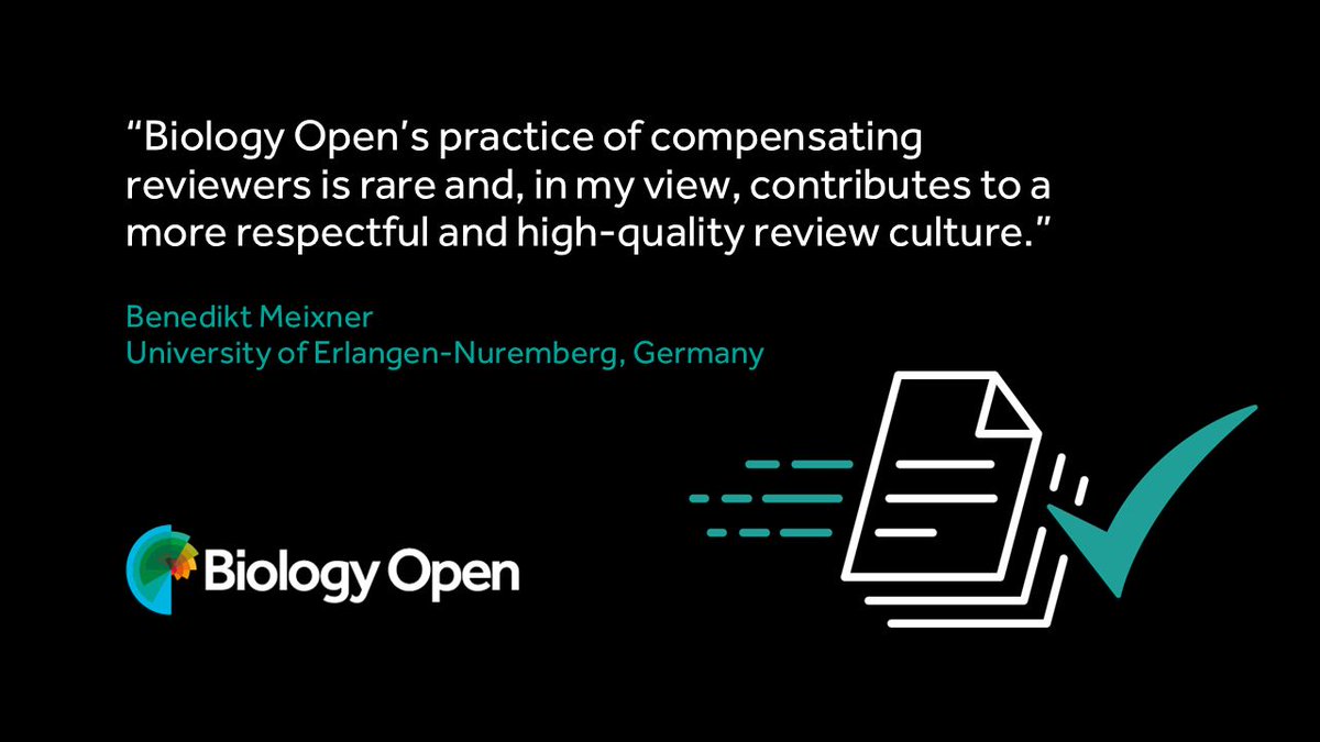 BiologyOpen's tweet photo. For this year's #PeerReviewWeek, we want to thank all the reviewers that have participated in BiO's Fast &amp; Fair - an initiative that aims to provide authors with faster peer review decisions without compromising quality. https://t.co/VKLCFjMdTu