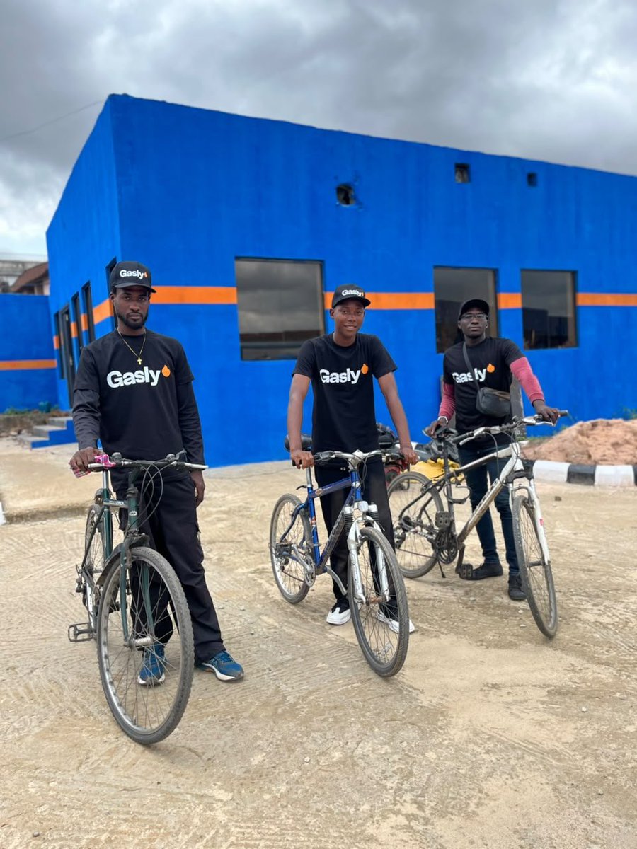 gaslyafrica's tweet photo. Meet the Gasly Riders 🔥🚲
No traffic, no wahala — just gas, delivered.
The wheels are turning… launch is close!
#Gasly #GaslyAfrica #GaslyRiders #LagosStartup #NaijaTwitter https://t.co/gVkRzclu39
