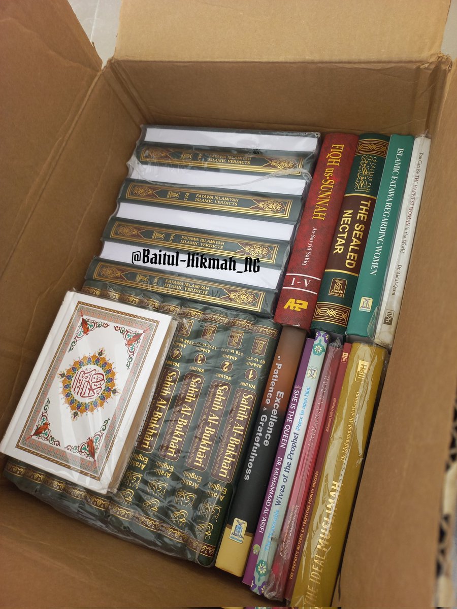 BaitulHikmah_NG's tweet photo. @abazwhyllzz Location: Abuja
Delivery is nationwide. https://t.co/msJk6Fwxxd