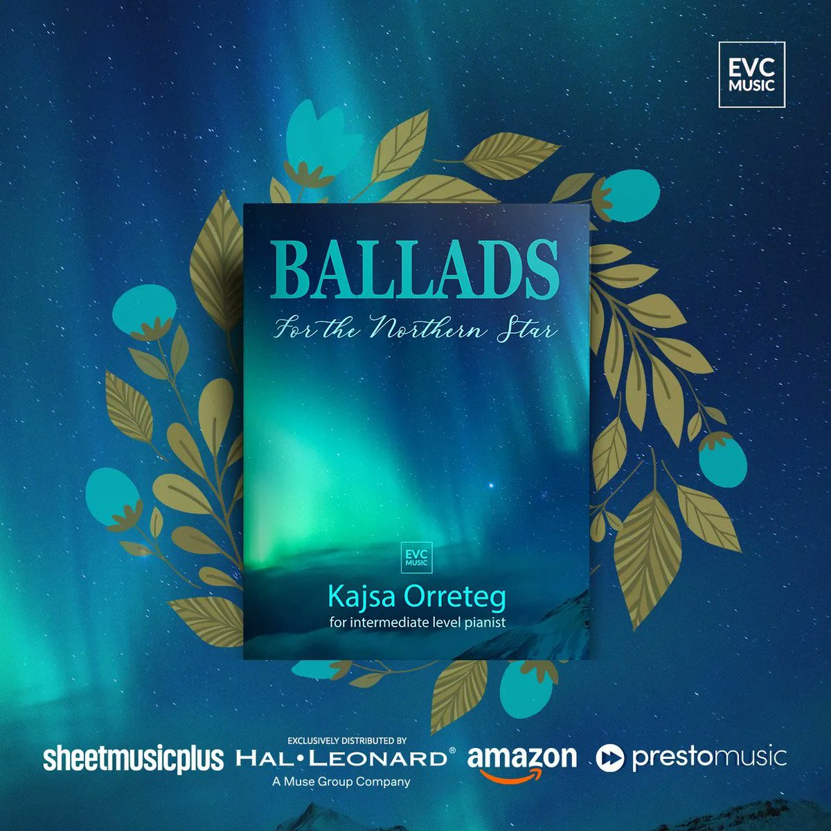 EVCMusicUK's tweet photo. NEW release!

Discover twelve piano ballads with a distinct Scandinavian character by Swedish composer Kajsa Orreteg.

https://t.co/m8gtex7nLz https://t.co/WzuS1VnA0R