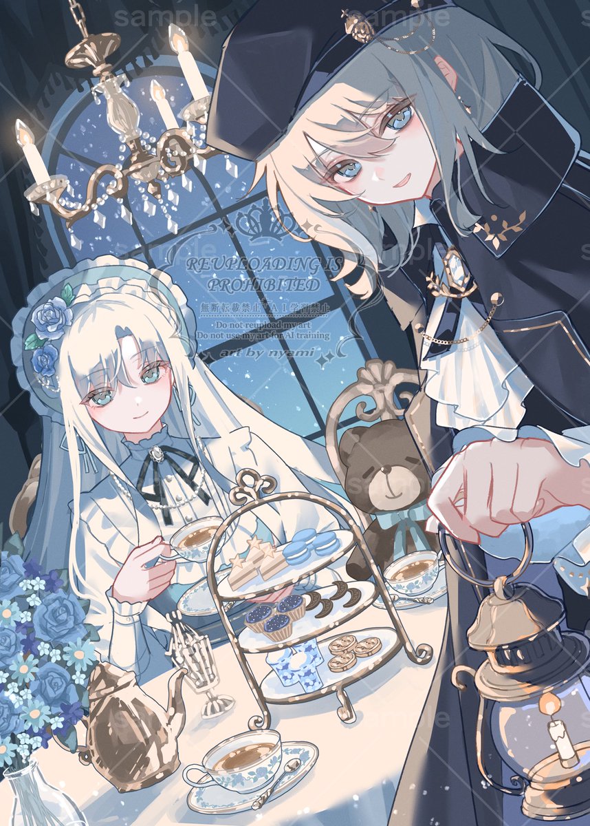 nyaaamiii1182's tweet photo. 「秘密のお茶会へようこそ」 https://t.co/DXUqwrIsnj