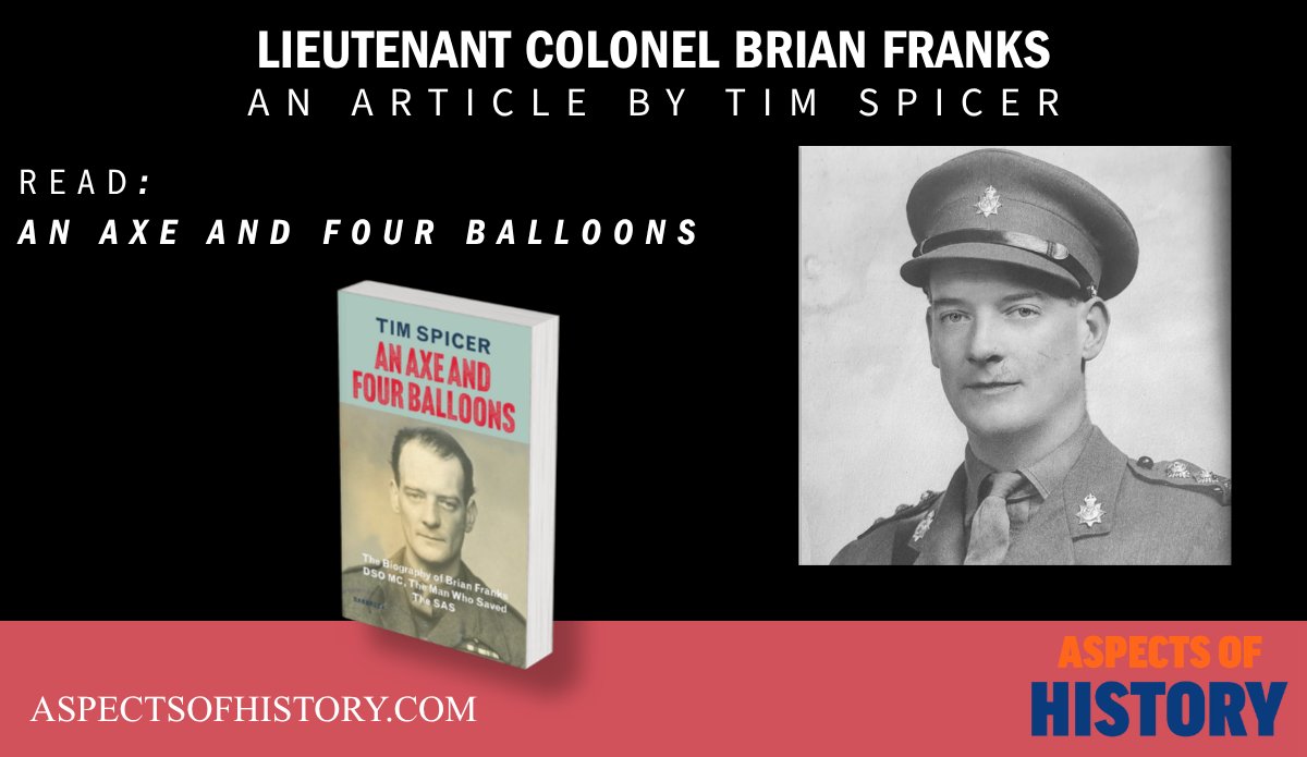 AspectsHistory's tweet photo. Lieutenant Colonel Brian Franks
An article by
@timspicerauthor
https://t.co/sfuPtN9sud

Read An Axe and Four Balloons https://t.co/crSrJLljAC

#biography #militaryhistory #newbooks https://t.co/iAuiDTQztH