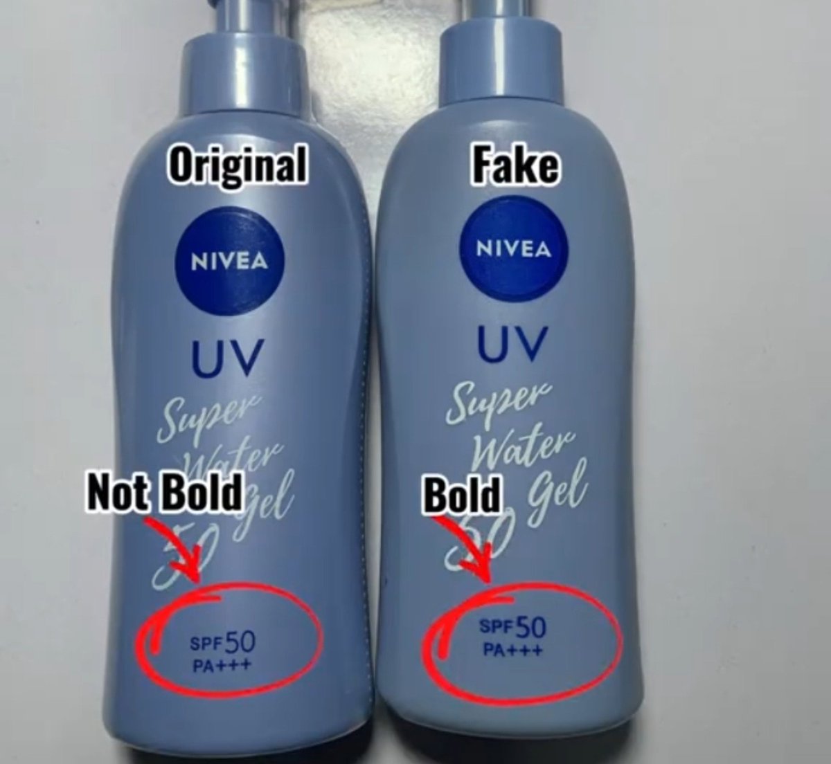 Ilerioluwakiye_'s tweet photo. How to spot Original Nivea Sunscreen. https://t.co/xhjgqETllm