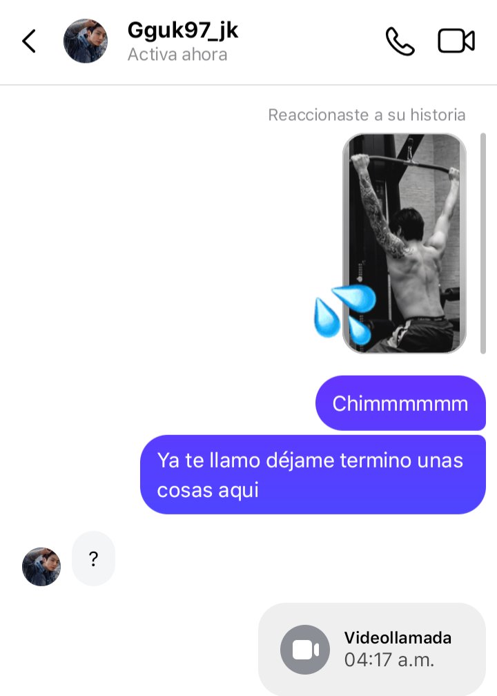Sweetaonnie's tweet photo. |#au #kookv |
Error

Dónde TH se confunde al momento de llamar a su mejor amigo por andar stalkeando a su crush en IG. 

Y lo que podía haber sido solo un accidente, se complica cuando el chico responde la llamada prácticamente en bolas y sin saber quien es él. https://t.co/bp4Kzxt6ta
