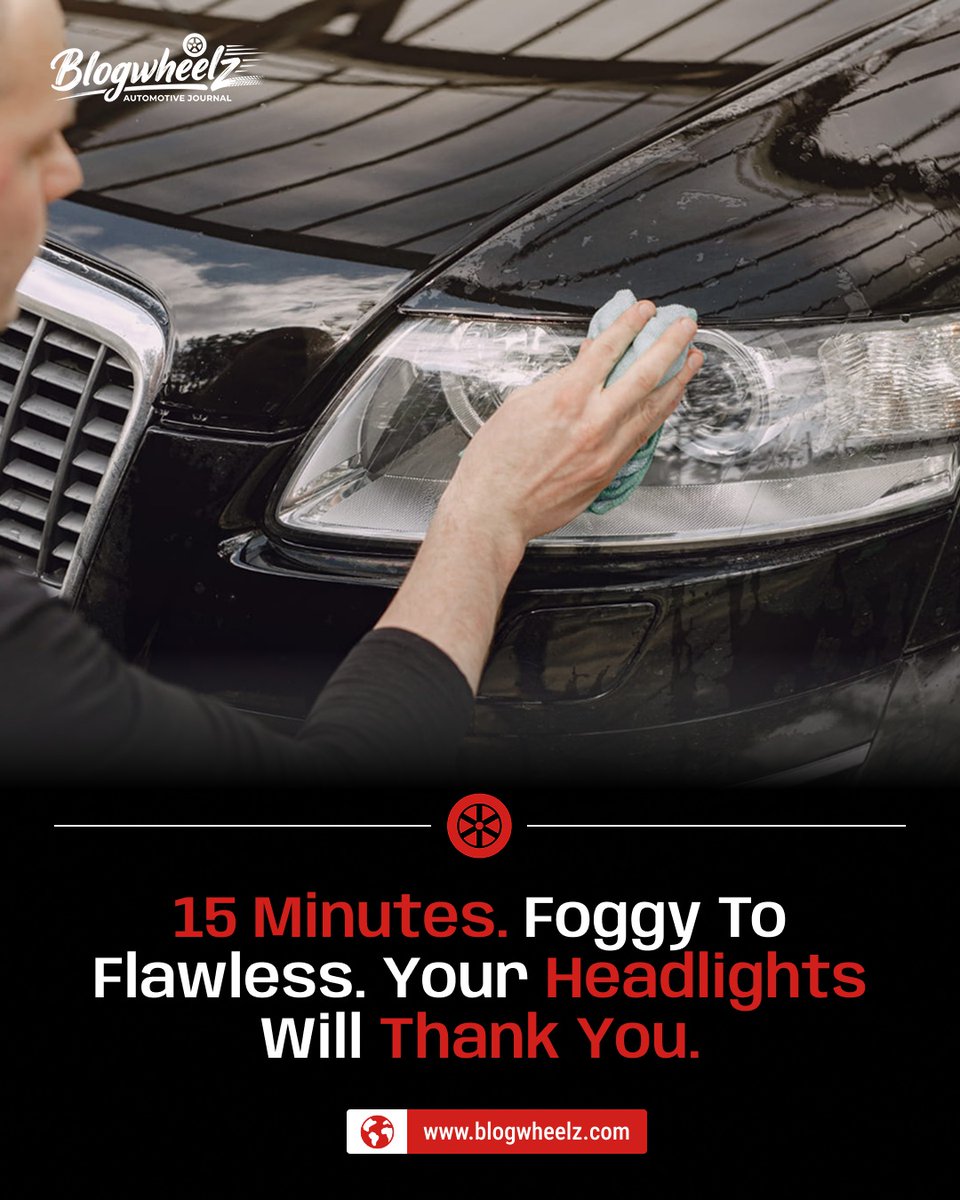FredricFailor's tweet photo. Foggy headlights making your car look older? Restore clarity in just 15 minutes and improve nighttime visibility. No expensive mechanic visit needed. https://t.co/jdmq7q0IQd