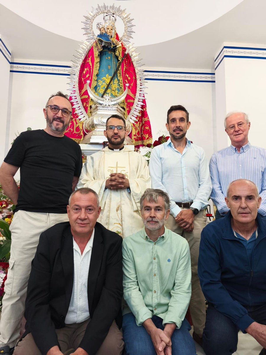 dipalme_almeria's tweet photo. Ayer se celebró la misa en memoria de los fallecidos en el incendio de Los Gallardos y Bédar, en el Santuario de Benizalón.

La diputada Ana Lourdes participó en este emotivo acto junto a alcaldes del Levante almeriense y la Hermandad de la Virgen de la Cabeza de Monteagud. https://t.co/LZexkeiiJ2