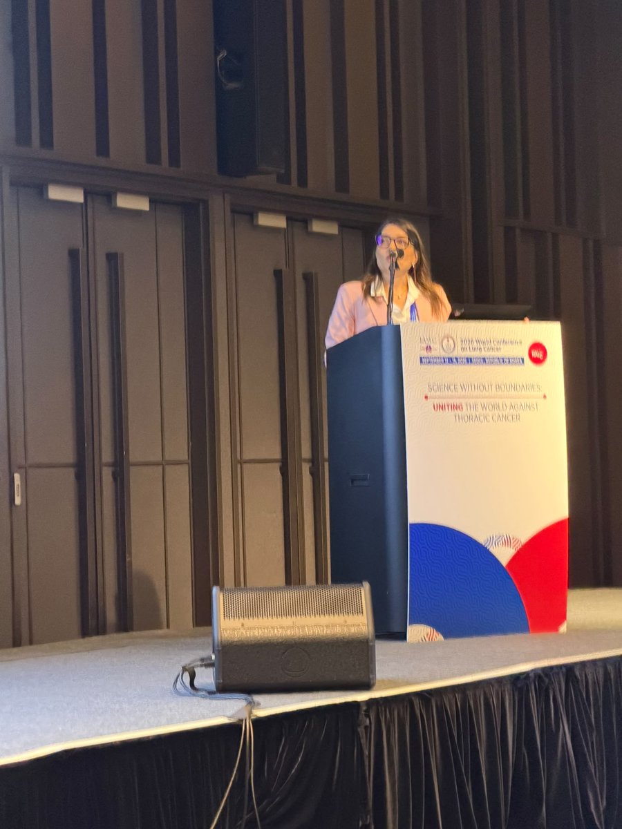 gecp_org's tweet photo. @AVanessaOspinaS miembro del GECP @HospiPtaHierro presenta en #WCLC2026 nuevos resultados de NADIM II y REAL-NADIM.
➡️ Mini oral - Role of PET/CT in the Neoadjuvant Chemoimmunotherapy Approach for Resectable NSCLC: Results from the NADIM II and REAL-NADIM Trials
👉El trabajo profundiza en el papel del PET/CT en el abordaje neoadyuvante del CPNM resecable.