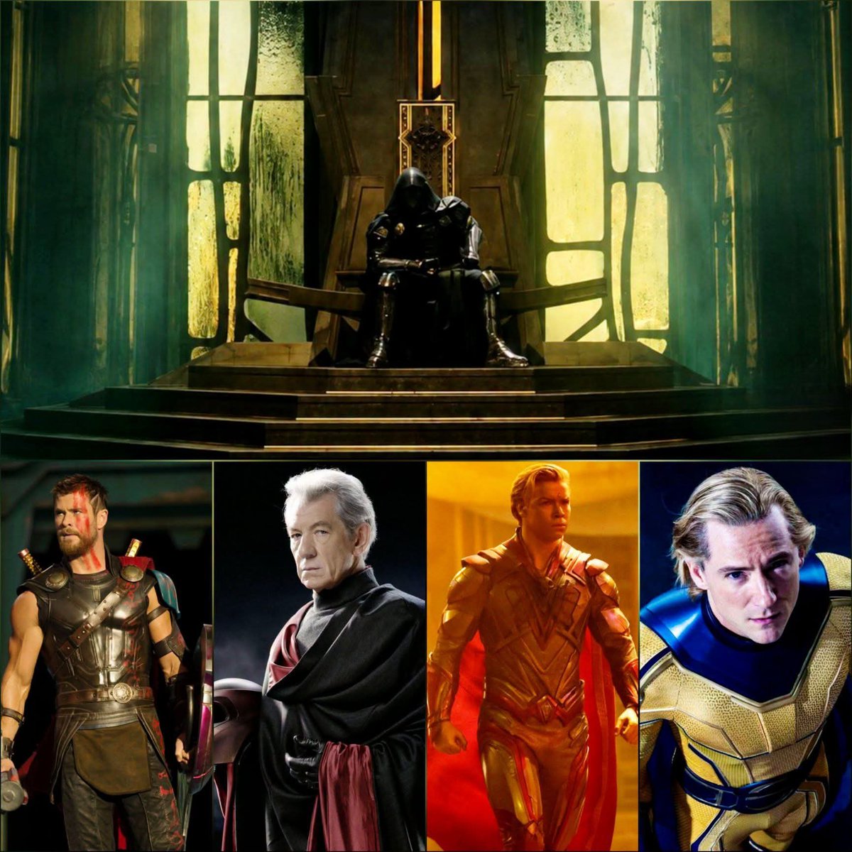 wtf_central1's tweet photo. Doctor Doom is going to face off against these powerful heavy hitters..☠️🙌 https://t.co/TH5tfxUqsi