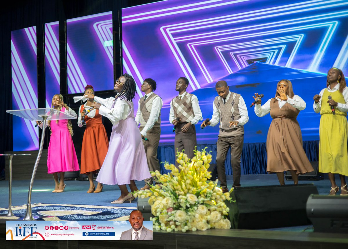 GICfamily's tweet photo. Voices raised. Heaven attentive. 🎶🙌

There’s a sound that rises when covenant people worship — a sound that reminds every troubled water who’s still in control. 

The choir led us into His presence, and we were reminded: we do not sink.

 #WorshipMoments #GICFamily https://t.co/M9gZyeE2jj