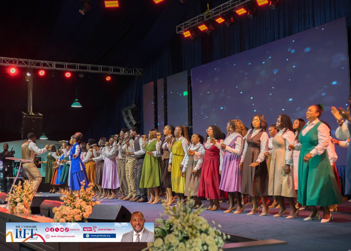 GICfamily's tweet photo. Voices raised. Heaven attentive. 🎶🙌

There’s a sound that rises when covenant people worship — a sound that reminds every troubled water who’s still in control. 

The choir led us into His presence, and we were reminded: we do not sink.

 #WorshipMoments #GICFamily https://t.co/M9gZyeE2jj