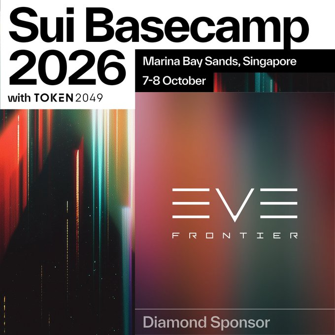 SuiNetwork_TR's tweet photo. Kazandığın her şey gerçekten sana ait olduğunda, oyundaki her başarı daha anlamlı hale geliyor.

#SuiBasecamp’in Diamond sponsoru @EVE_Frontier da Sui üzerinde tam olarak bunu inşa ediyor: Oyuncuların gerçekten sahip olduğu, şekillendirebildiği ve sınırlarını zorladığı bir survival deneyimi.

EVE Online’ın yaratıcılarından gelen bu yeni dünyayı 7–8 Ekim’de Singapur’da, Sui Basecamp’te daha yakından tanıyacağız.