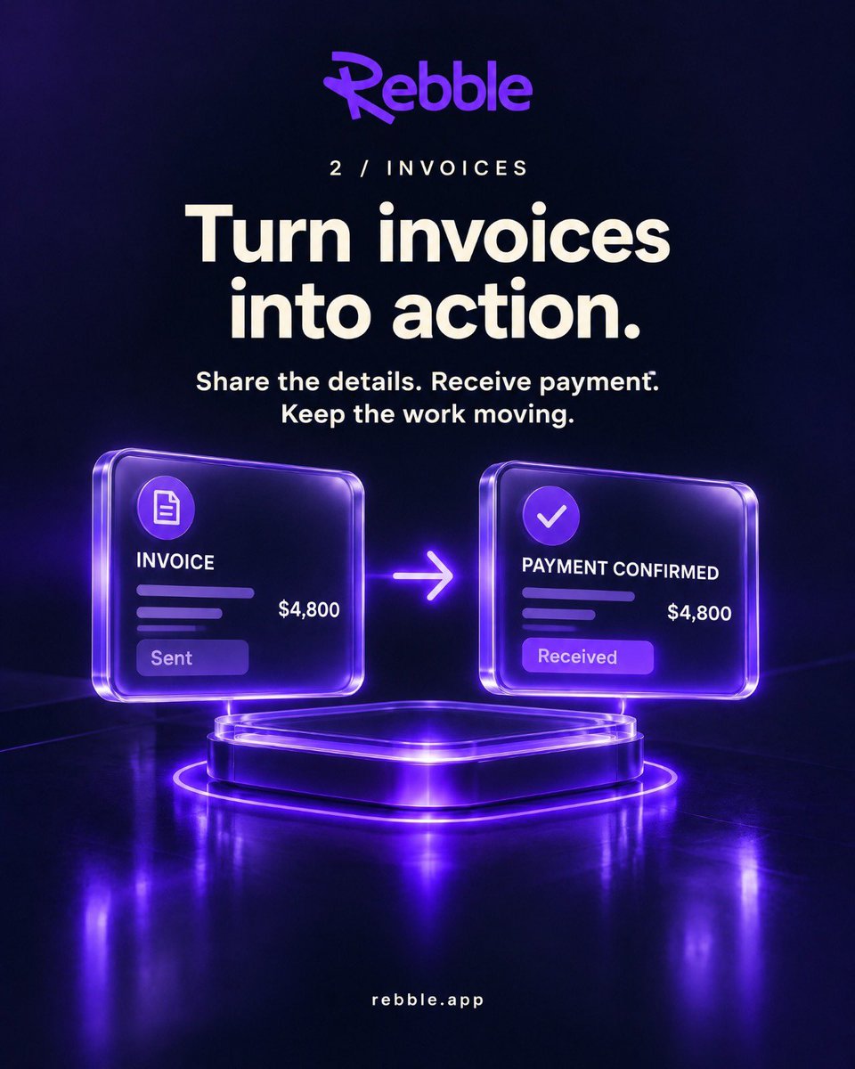 Userebble's tweet photo. Keep every payment moving.

From supplier payments to invoices and payouts, Rebble for Business brings your essential payment flows together in one clearer system.

Move money with less friction and keep your business running smoothly.

Get started at https://t.co/l11sDRz7ss.

#Rebble #B2BPayments #CrossBorderPayments #AfricanBusiness
