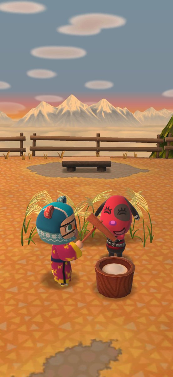 Haino_HARuU's tweet photo. 餅つきしたᐠ( ᐛ )ᐟ
#ポケ森 #どうぶつの森 #AnimalCrossing #PocketCampComplete https://t.co/82hQ4ToO3R
