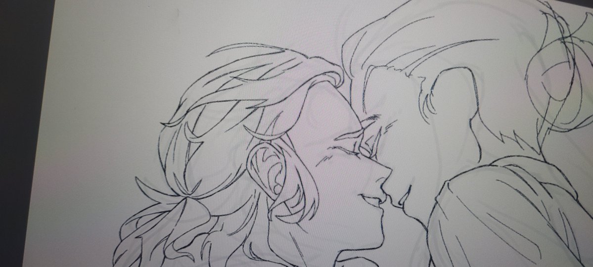 AefinDeion's tweet photo. Do i put her hair down or in a bun 😭 beatrice hair down in that bar is goated tho https://t.co/iFGFanONjY