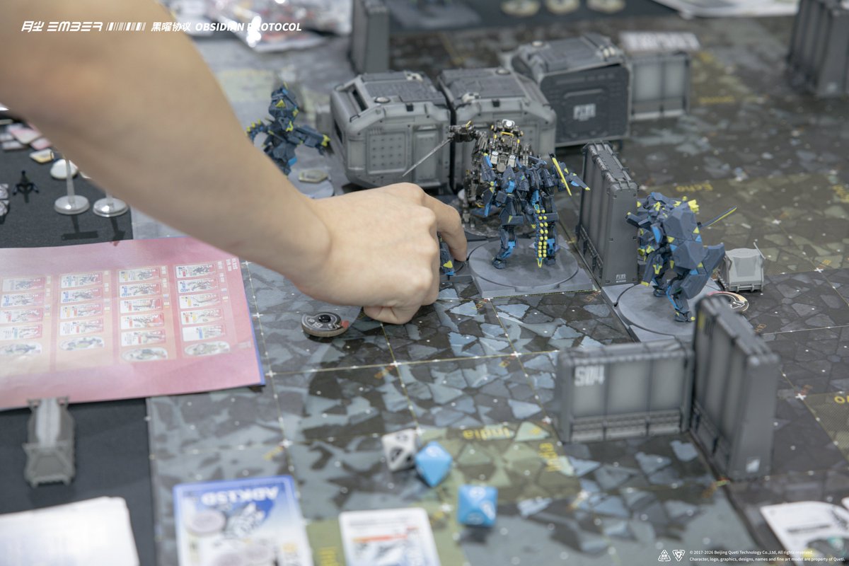 ObsidianProtoc1's tweet photo. UN | Connection Never Stops

Nodes online. The line moves forward.
To UN, a battlefield is simply another network waiting to expand.

Connection never stops.

Ember: OBSIDIAN PROTOCOL at SPIEL Essen 2026
📍 Booth 1F112
📅 22–25 OCT

#obsidianprotocol #emberobsidianprotocol https://t.co/B6b512xGqw
