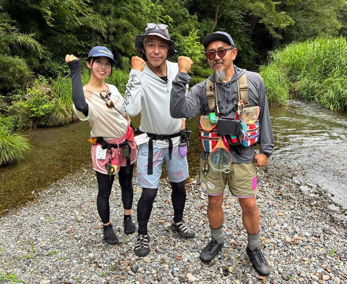 tsurimaka_tv's tweet photo. 今夜22:00~ #テレ玉 は…📺
#田村亮の釣りならまかせろ!🎣
身近な川をルアーで攻略😊✨
今年も挑戦!話題の #チャビング ならまかせろ!✊
舞台は埼玉県の #入間川🌈#カワムツ GETだぜ😙❤️🔥
是非とも👀💚
#田村亮 #釣りまか #ハヤブサ #XBRAID #Haier #明邦化学 #エイテック #理依奈 https://t.co/8CIRH7fnCy