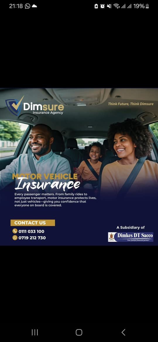 dimkessacco's tweet photo. One secure protection, only at Dimsure Insurance Agency 
#insurance 
#insuranceagent 
#dimsureinsuranceagency 
#thinkfuturethinkdimsure 
#dimkesdtsacco
#saccotrendmagazine https://t.co/MATVnjDtk4