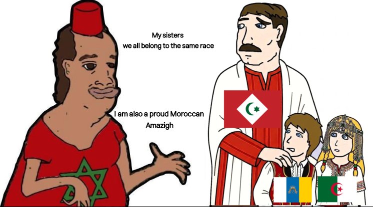Marshall__Beak's tweet photo. @NawelCal @LeLienofficiel Ce sont des gènes amazighs purs et non des gènes marrons sénégalais ô enfants d'esclaves https://t.co/u940ML6CJd