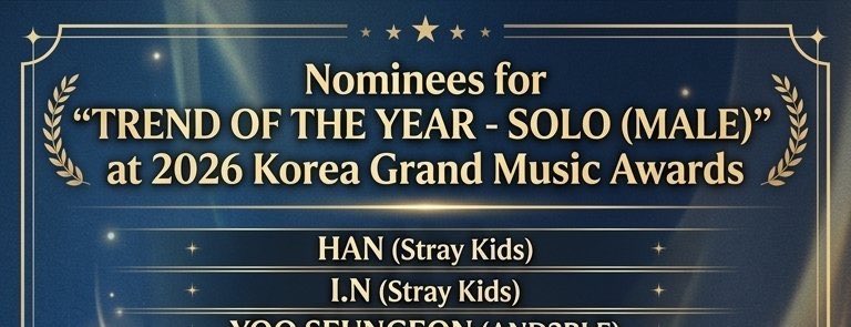love4yji's tweet photo. jeongin and hanji are nominated to a KGMA year award 😭😭 https://t.co/pd87XJLXjO