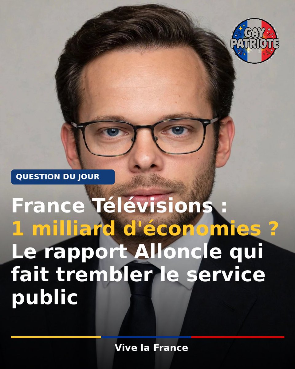 platiniumultra's tweet photo. QUESTION DU JOUR : 
1 milliard d'économies à France Télévisions, pour ou contre ?
@CHAlloncle a rendu son rapport. Il dénonce +136 millions d'euros de hausse de dotations en 10 ans, des salaires jugés trop élevés, et propose de raboter 1 milliard par an.
Delphine Ernotte, la patronne de @FranceTV , parle elle de "trumpisation" et dit que ses chiffres sont faux.
Et vous, vous pensez que le service public doit être réformé ou privatisé ?
⤵️⤵️⤵️