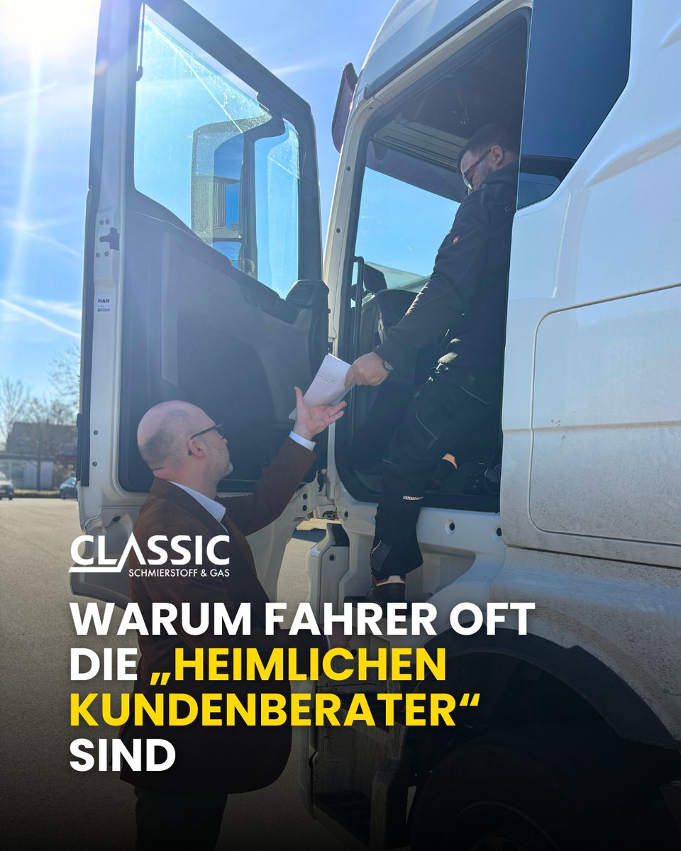 DenyseCarnbb's tweet photo. Unsere Fahrer erkennen Kundenbedarfe oft früher als jedes CRM. Im engen Austausch mit Disposition und Teams fließen Beobachtungen direkt in bessere Touren und Prozesse ein. Nähe zum Kunden entsteht durch Menschen, nicht nur durch Systeme. https://t.co/RNCoVmmfwE