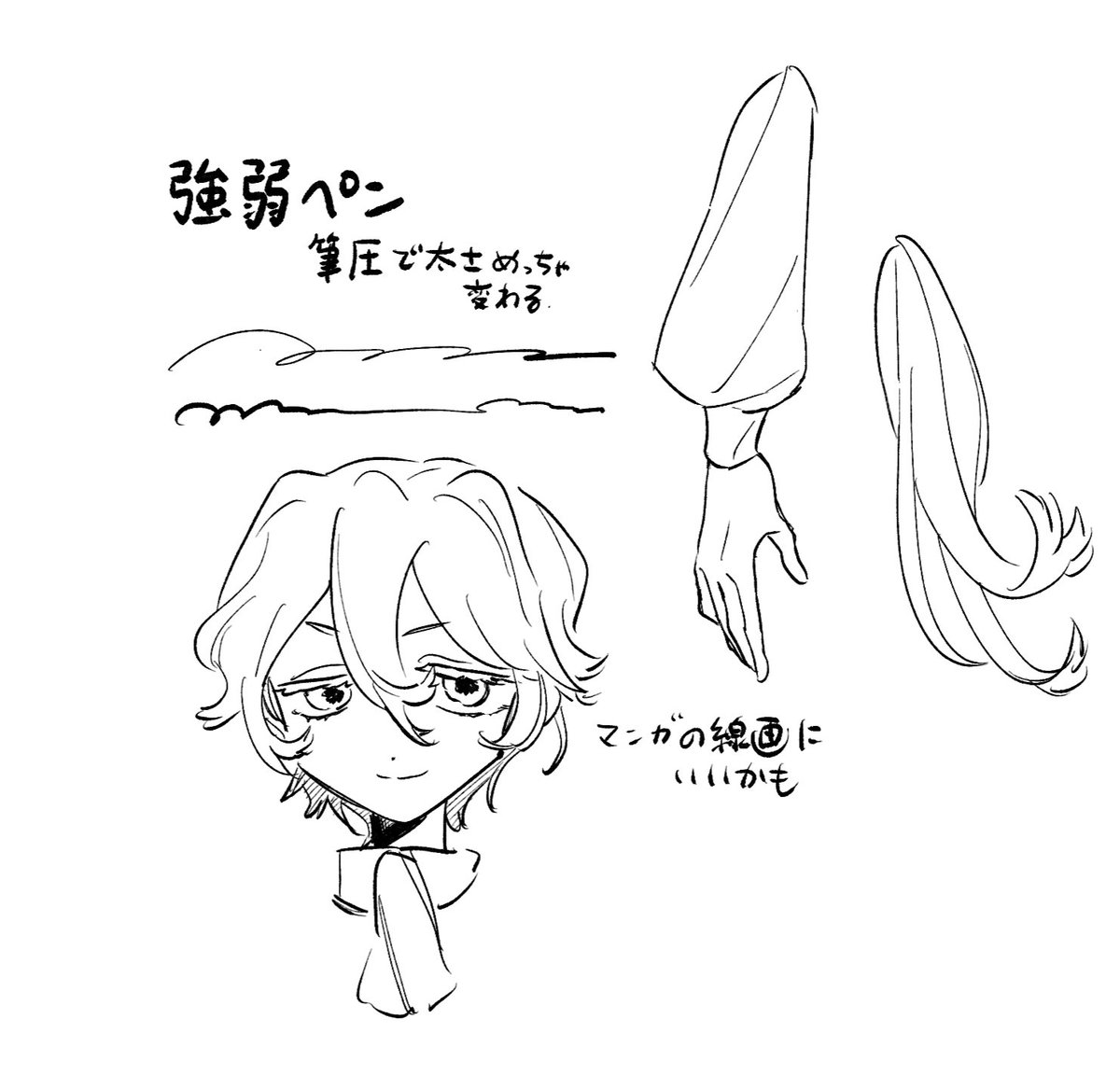 usob_a's tweet photo. ｸﾘｽﾀでデフォペン自分好みにこねこねしてたらなんかいい感じのできた〜☺
（キャラはOC） https://t.co/SBq8AfL9eh