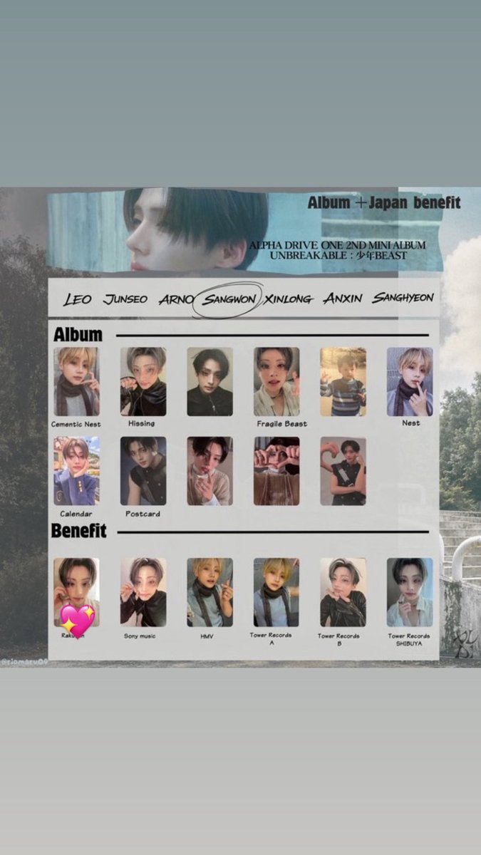 mikovyalt3's tweet photo. ALPHA DRIVE ONE The 2nd Mini Album トレカ 交換 譲渡 楽天

求)💖サンウォン

譲)アンシン

郵送、または23日インガでの手渡し可能です！たくさんのリプ、DMお待ちしております🎶 https://t.co/1RAOEpkaxB