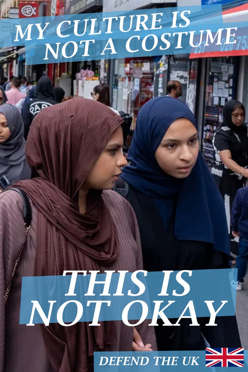 This_Isnt_OK_'s tweet photo. My Culture Is Not A Costume    

#DefendTheUK https://t.co/AM7L38loE9