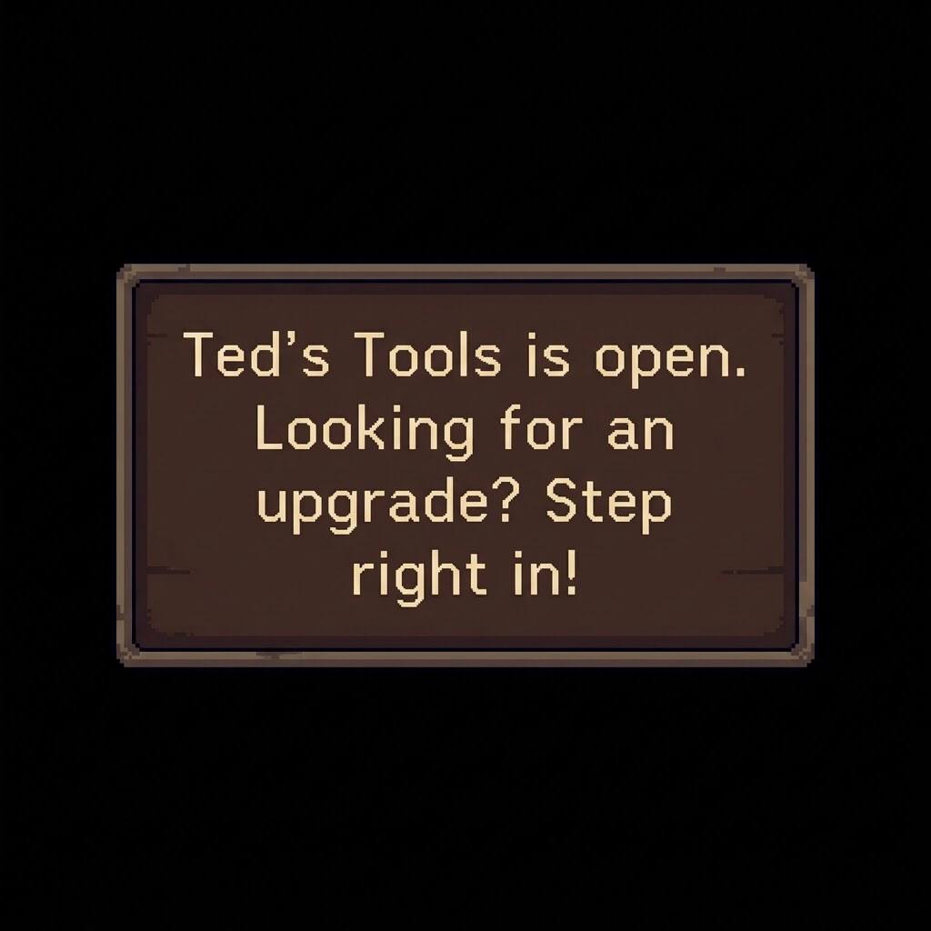 GuruBudWeedFarm's tweet photo. Looks like Ted’s been busy. 👀🛠️

The Tool Store is officially getting some attention today. We’re starting to work on the tools and upgrades, and there’s more to show as the shop comes together.

One step at a time. 🌱

$WEED https://t.co/oeAZgCAvq8