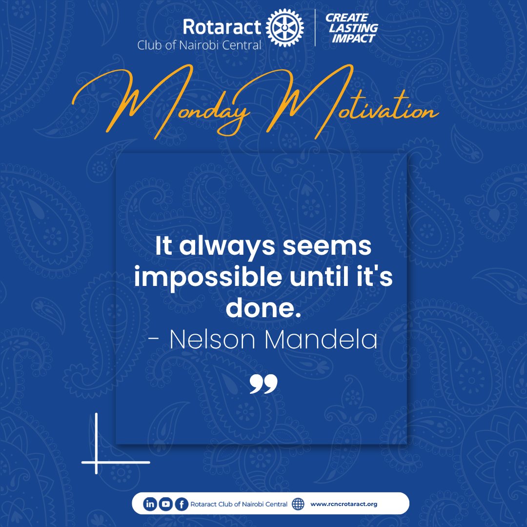RCNC_ROTARACT's tweet photo. Some chapters ask for patience before they reveal what they are becoming.

#MondayMotivation
#RCNC
#PeopleOfAction https://t.co/NHtVpByVsS
