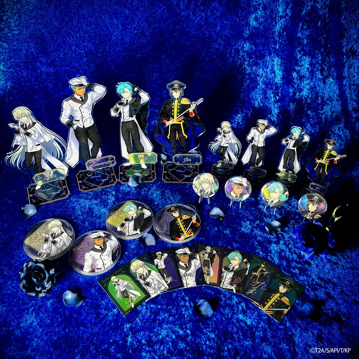 Meet_To_Market's tweet photo. ".˚⊹⁺‧┈┈┈┈┈┈┈┈┈┈┈┈┈┈┈‧⁺ ⊹˚.
　　 KING OF PRISM 10th Anniversary
　Glorious! SchwarzRose cafe in tree village
.˚⊹⁺‧┈┈┈┈┈┈┈┈┈┈┈┈┈┈┈‧⁺ ⊹˚.

🌹第二次受注予約　決定！🌹
Glorious! SchwarzRose cafeにて販売したオリジナルグッズをご好評につきMeeToMa（ミートマ）にて第二次受注予約販売を開始いたします！👑✨

前回買い逃してしまった方もお見逃しなく！

📝受注期間
9/14(月) 18:00 ～ 10/18(日) 23:59まで

販売ページはこちら⇩
https://t.co/6KXE9zyX9A

/／
Glorious Schwarz！
\＼

#kinpri #kinpri10th #Glorious_Schwarz