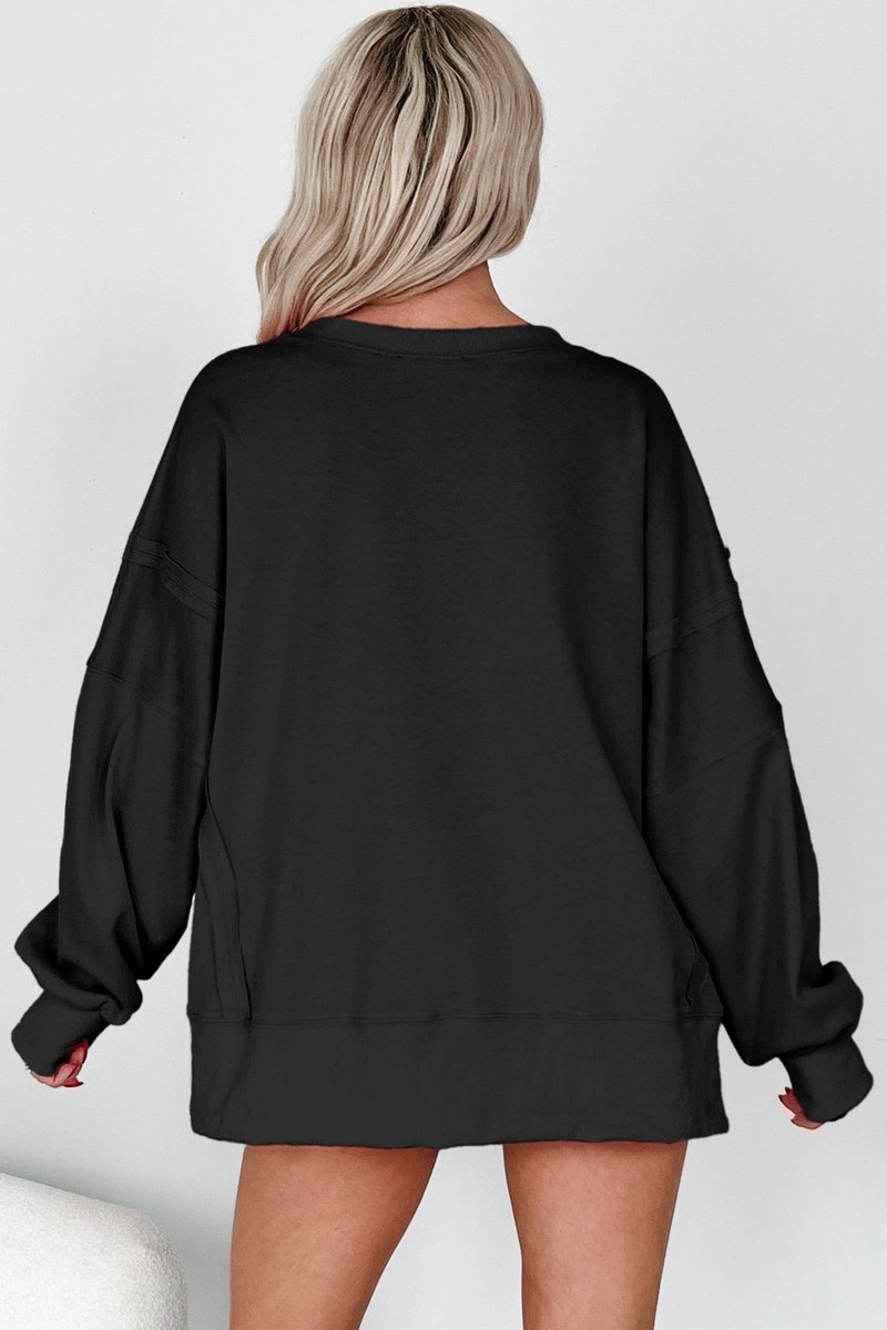 BoutiqueKalea's tweet photo. KaleaBoutique Stylish Bow Sequin XOXO Letter Graphic Exposed Seam Baggy Sweatshirt #womensweater #TopsAndTees
$27.95
➤ https://t.co/H0FBjuO3I6