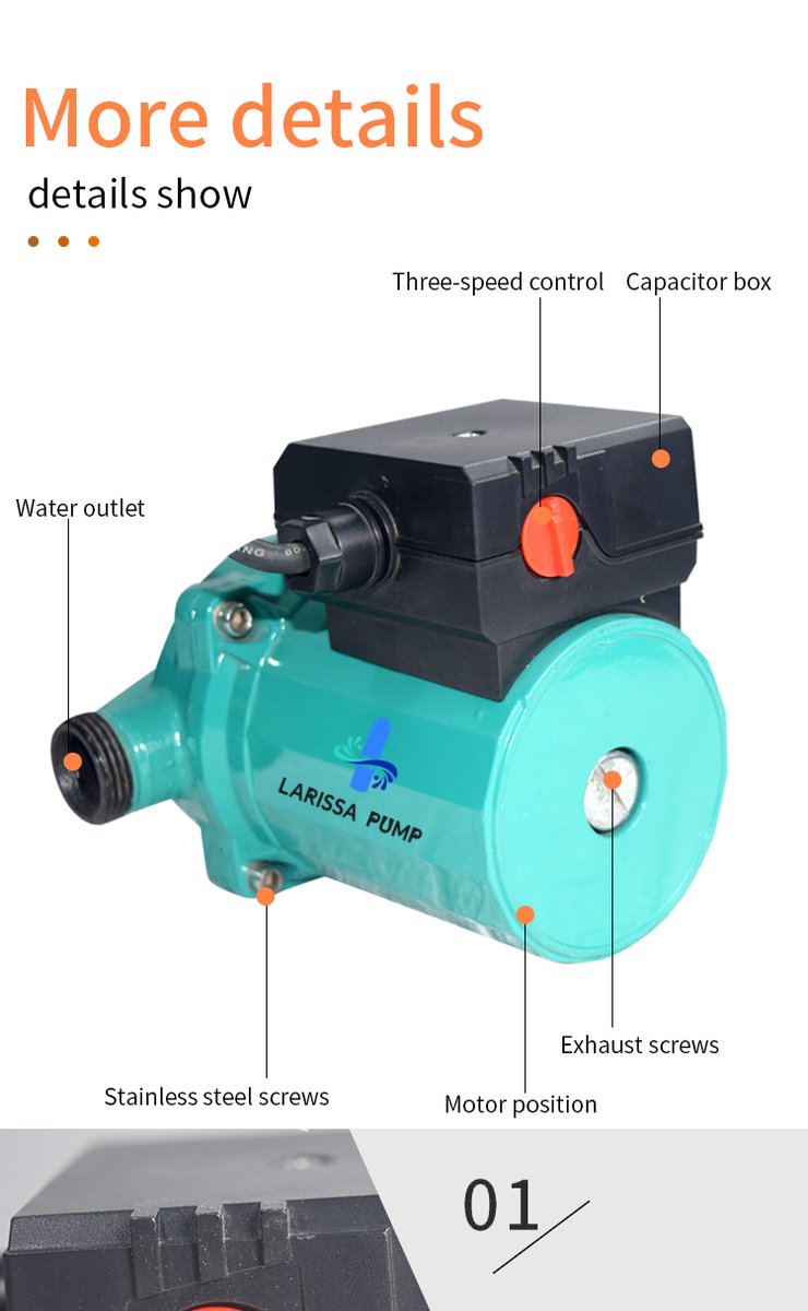 Larissapumps's tweet photo. 3‑speed low‑noise shield circulation pump for floor heating &amp; boiler circulation. Multiple power for 20‑150㎡ heating area. Bulk offer for heating contractors. DM for quote.#CirculationPump #HVAC #FloorHeating https://t.co/TZLIeZEw7y