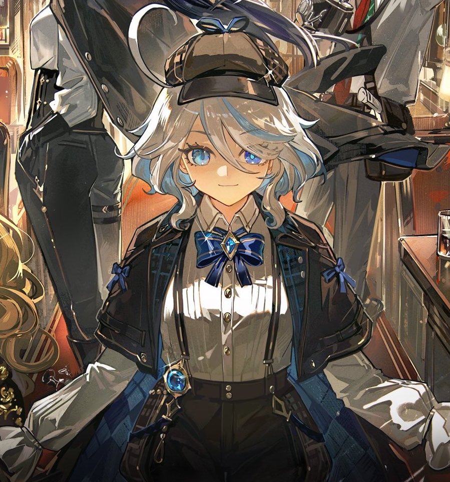 Genshin_Forever's tweet photo. Furina looks so Adorable in every outfit, no matter what it is. https://t.co/Tt6X6PfPIW