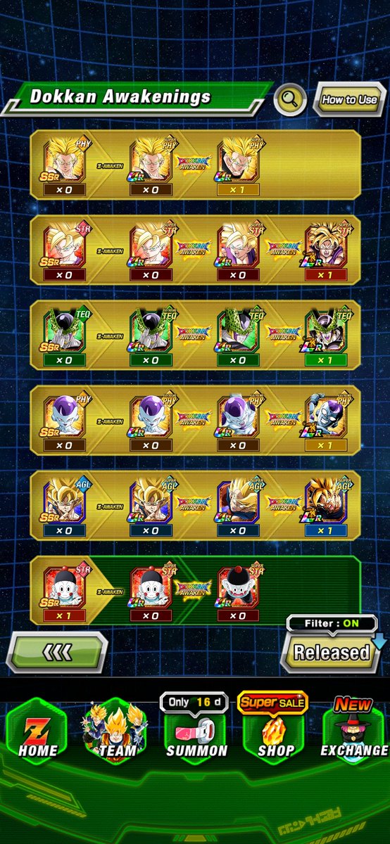 DeviLeyley's tweet photo. @dokkan_official Thanks Dokkan so I can save it up 😌 https://t.co/iKaRkc21n0