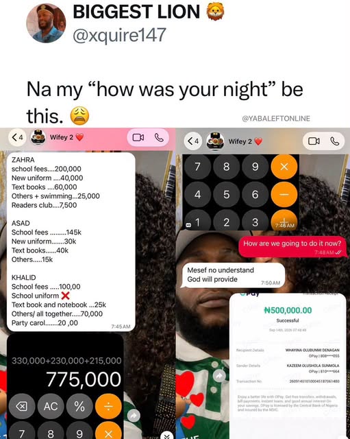 yabaleftonline's tweet photo. Man shares the school expenses he woke up to. https://t.co/cJVEh29QLU