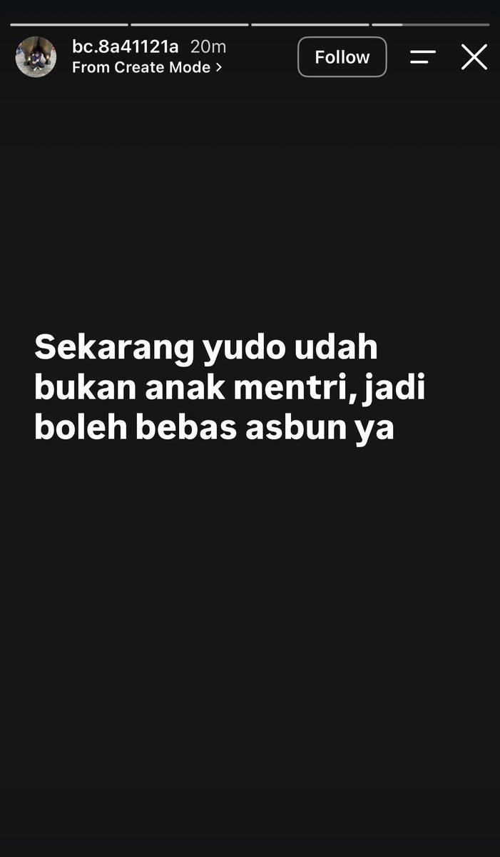 irrationalcell's tweet photo. story anak Purbaya 😅 https://t.co/BRo4B260vI