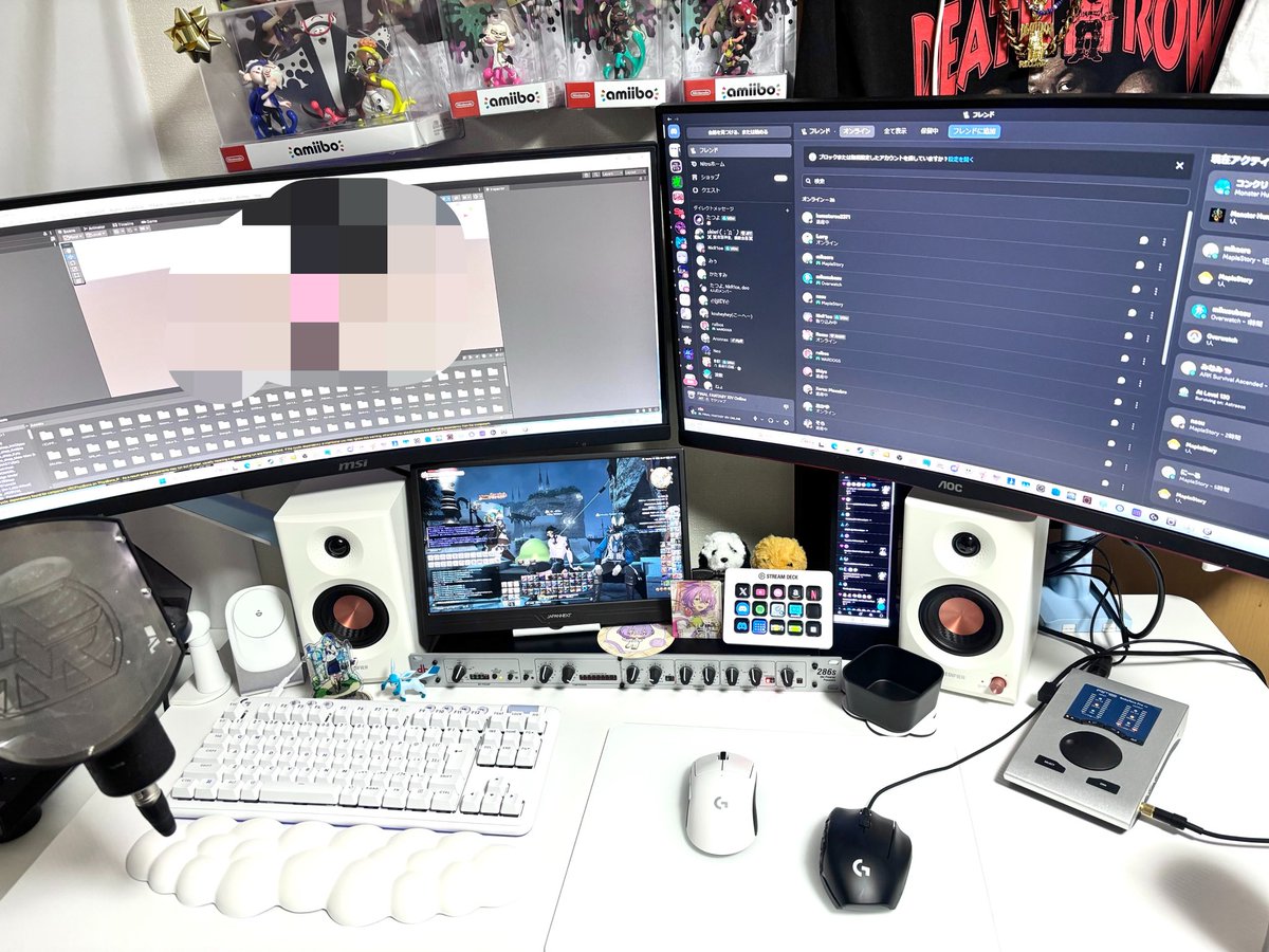 SidsukaM's tweet photo. 週末を犠牲にPC周りを模様替え🖥️

配線は、、、、、いつか、、、 https://t.co/vvxVVAUQyP