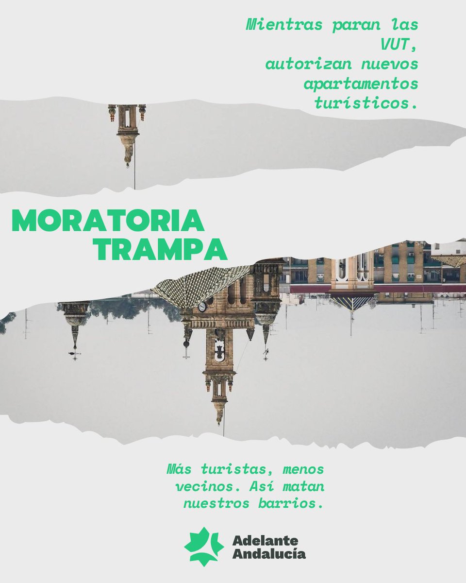 Adelante_Cord's tweet photo. Prometieron parar las licencias turísticas en el Centro. Ahora autorizan 15 nuevos apartamentos turísticos.

Más turistas, menos vecinos. Así se vacían nuestros barrios.

Córdoba necesita vivienda para vivir, no más negocio turístico. https://t.co/sJjxcNRpUu