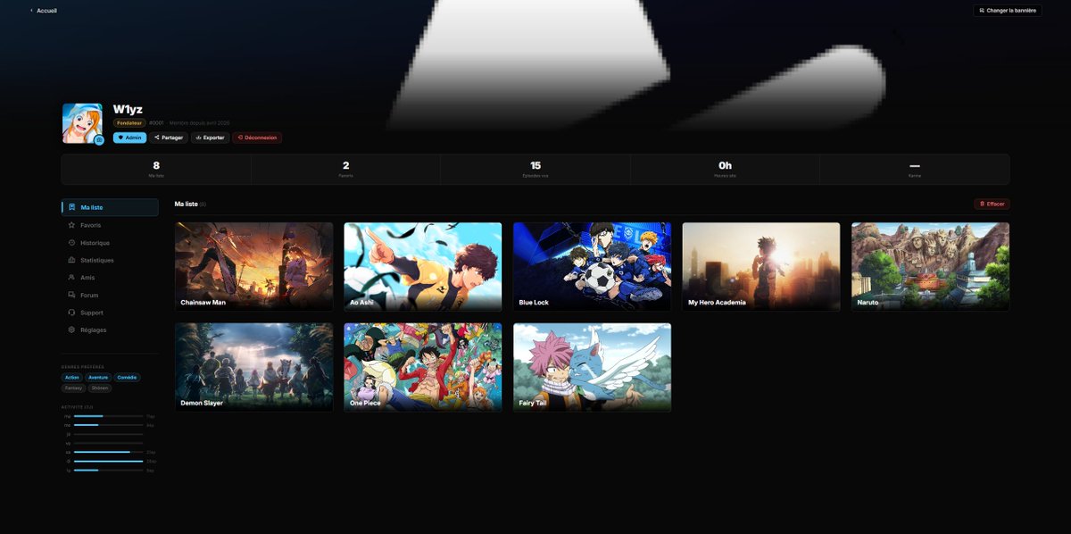 Animplus_'s tweet photo. Notre site est presque prêt à sortir, et pour l’occasion, on a décidé de voir encore plus grand. 

On veut pousser le site au maximum avec notamment un système de récompenses, des cosmétiques, des éléments à débloquer et plein d’autres surprises https://t.co/nUETUfeYK9